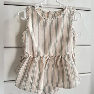 Little Planet Striped Kids One Piece